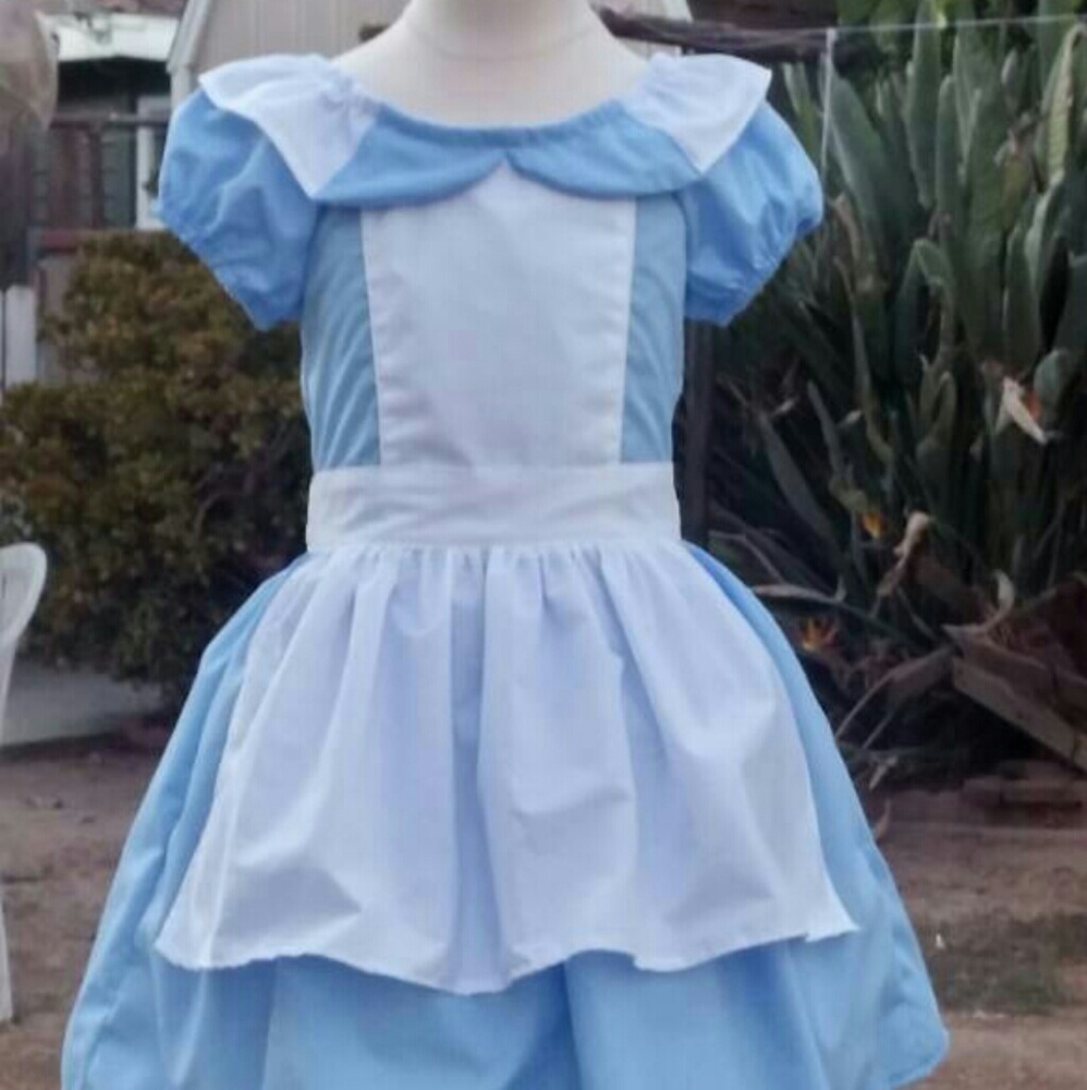 Alice in wonderland dress costume
